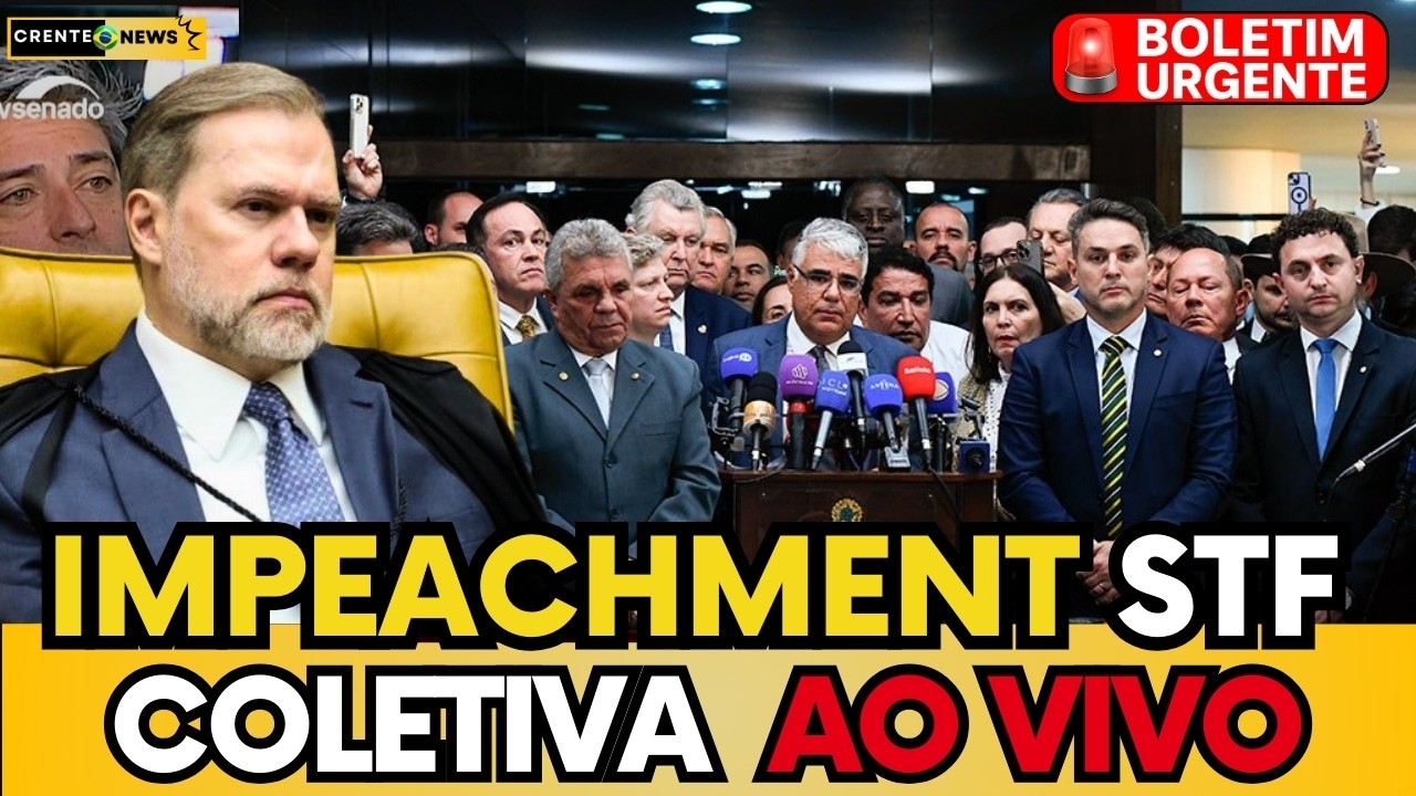🚨URGENTE: VAN HATTEM E GIRÃO E PROTOCOLAM NO SENADO O PEDIDO DE IMPEACHMETN DE TOFFOLI - AO VIVO