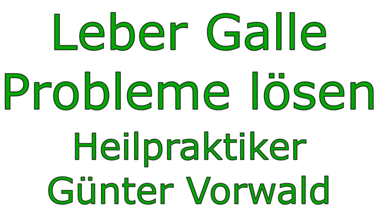 Leberprobleme