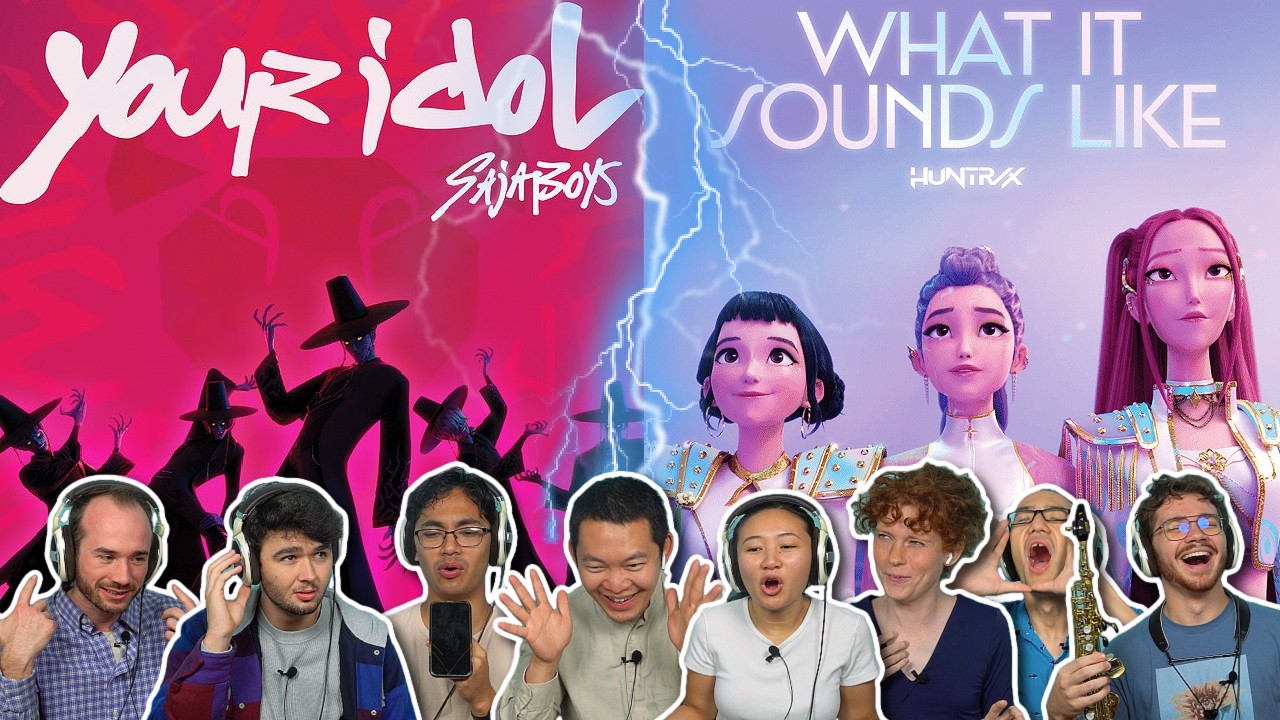 Реакция классических и джазовых музыкантов: Saja Boys «Your Idol» против HUNTR/X «What It Sounds ...