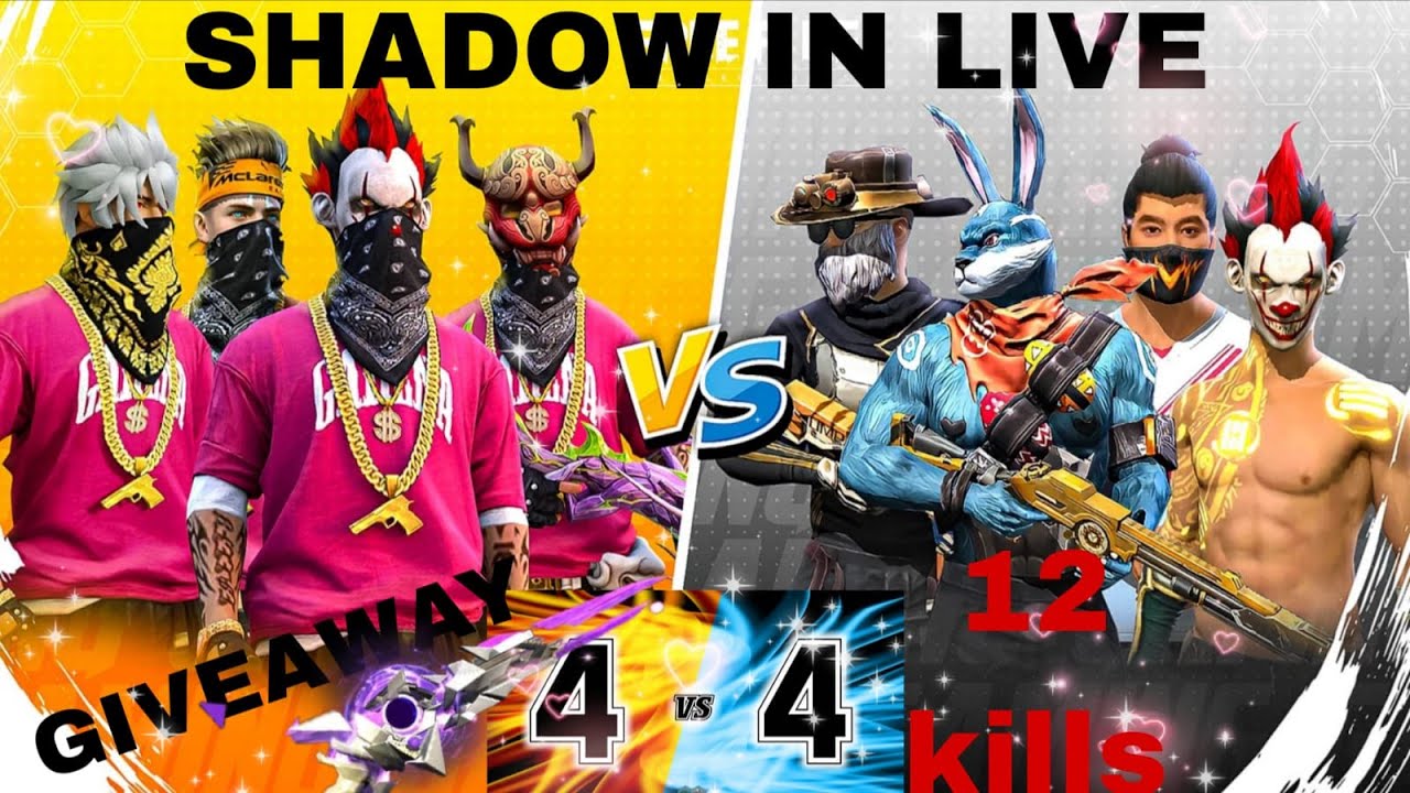 4V4 FUN ROOMS 12 KILLS + BOOYAH KOTTU GIVEAWAY PATTU AND GUILD ENTRY PATTU