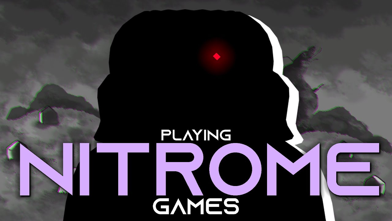 【Nitrome】 Playing Games From My Childhood With My NEW HALLOWEEN MODEL!