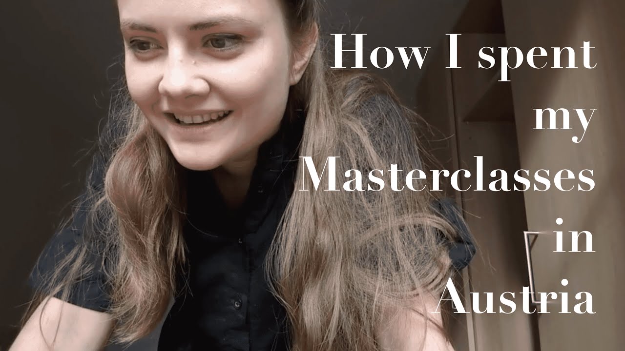 Masterclasses in Schloss Zell an der Pram (almost travel-vlog)