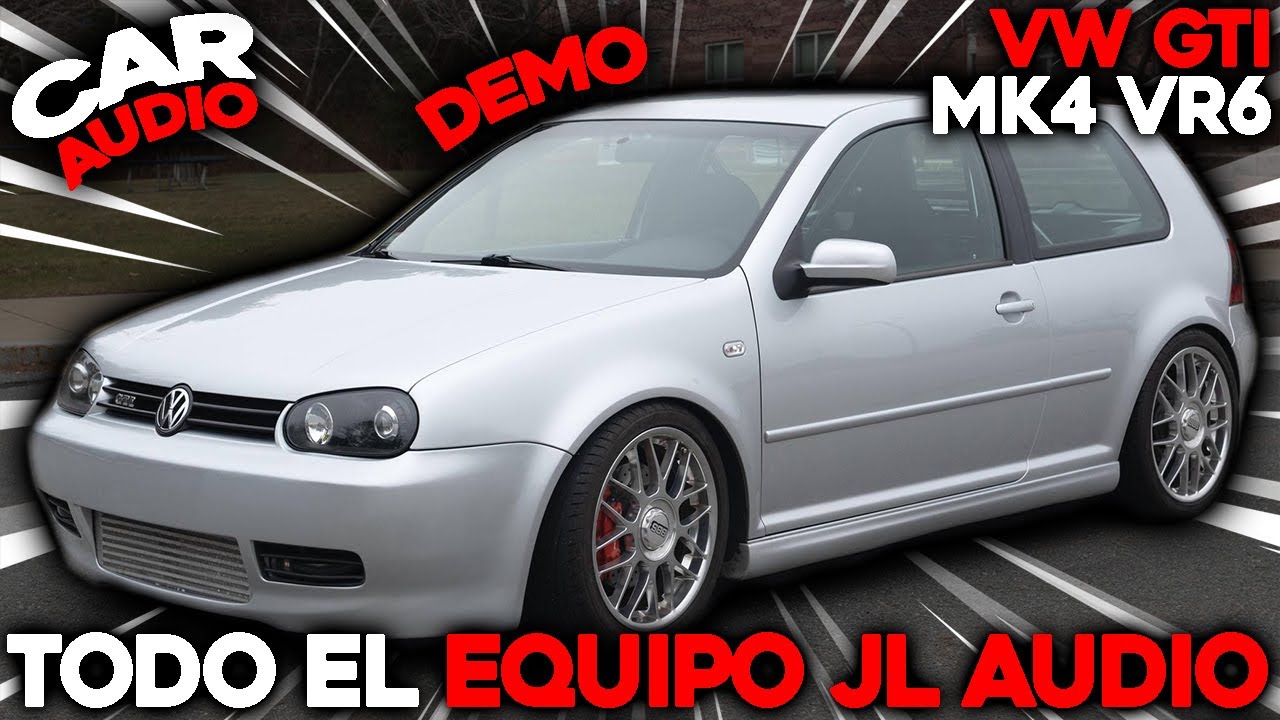 🔥 DEMO VW GTI MK4 con full equipo JL Audio