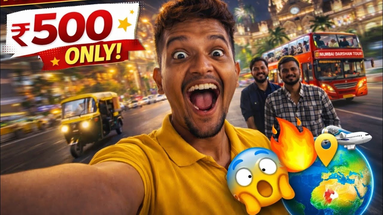 ₹500 मध्ये रात्रीचं मुंबई दर्शन 😳🔥