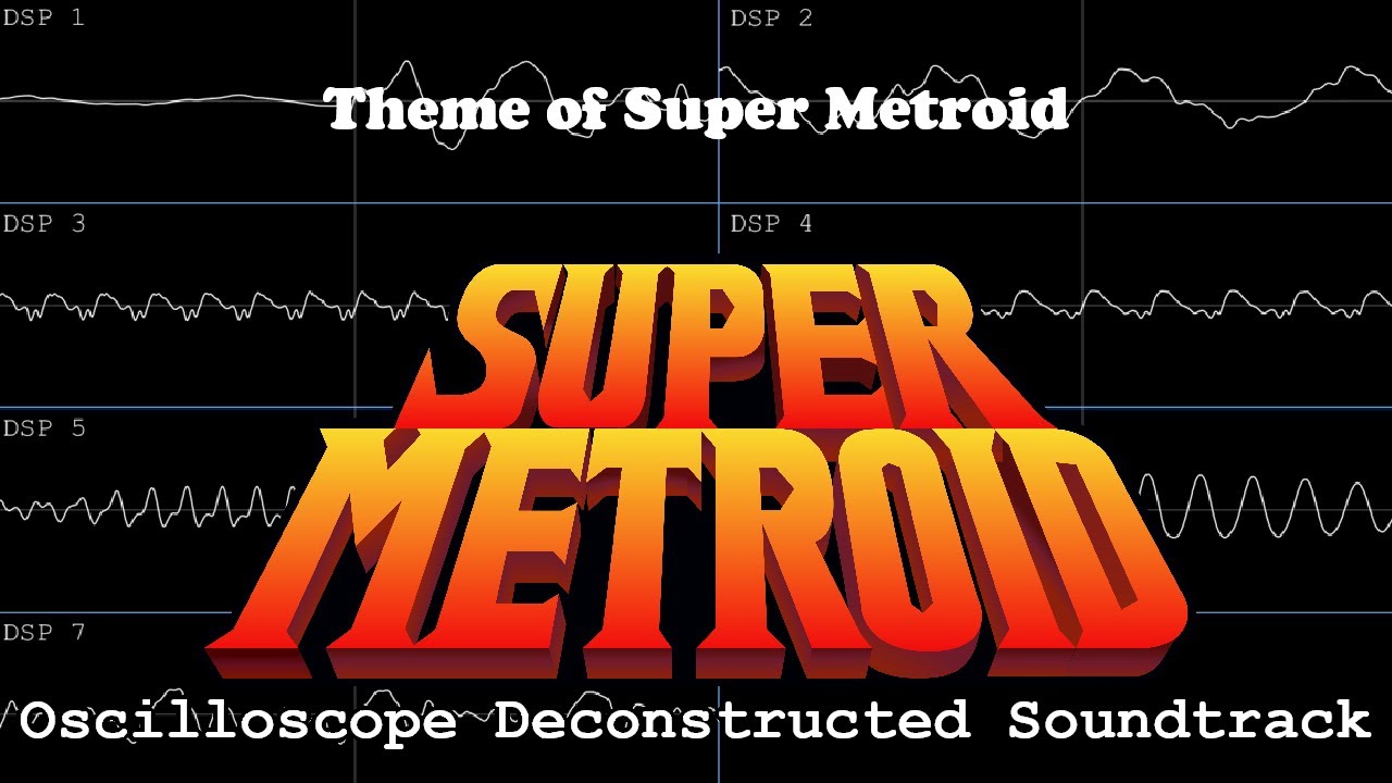 [Oscilloscope Deconstruction] Super Metroid OST 02 - Theme of Super Metroid