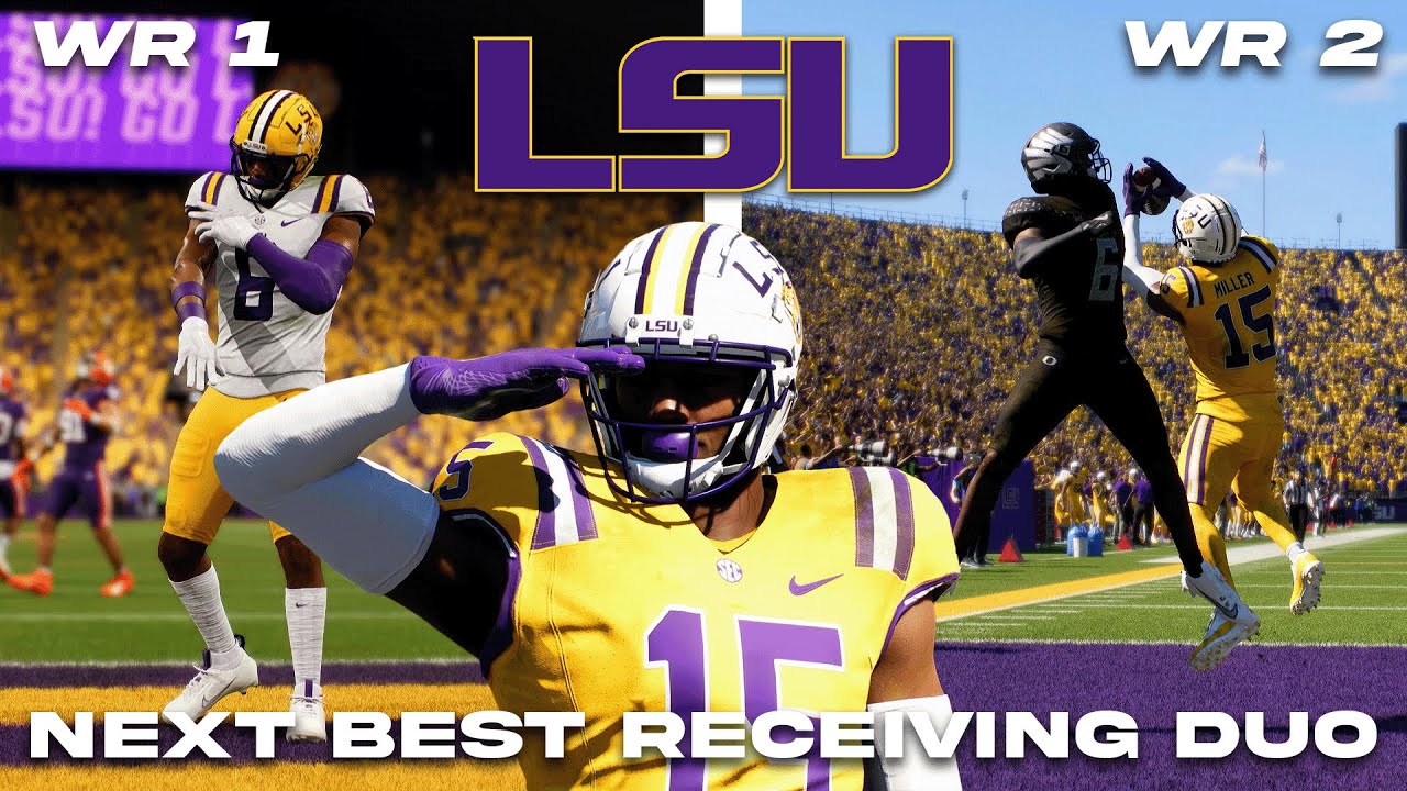 Новый ЛУЧШИЙ ДУЭТ РЕСИВЕРОВ в LSU! Дуэт CFB 26