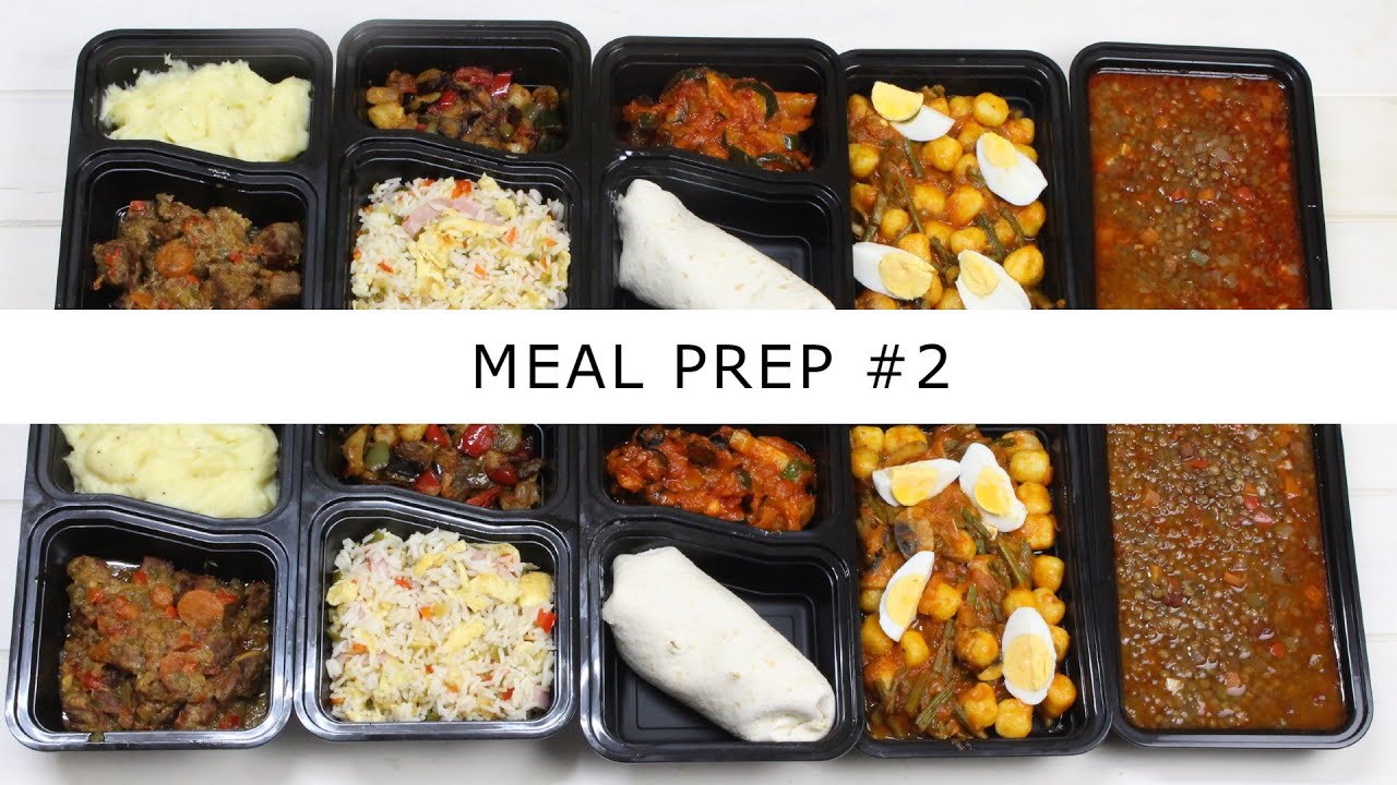 Meal Prep #2 | Batch Cooking - Cocina 2 HORAS para TODA la semana