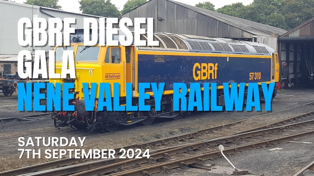 GBRF Diesel Gala | Nene Valley Railway | Saturday 7th September 2024 (Photos & Video)
