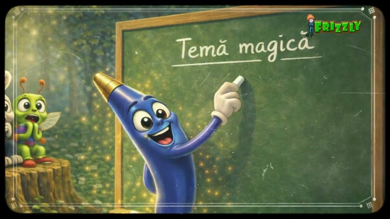 🖊️✨ Poveste muzicală pentru copii  |  Pixul Magic al lui Paul Purice