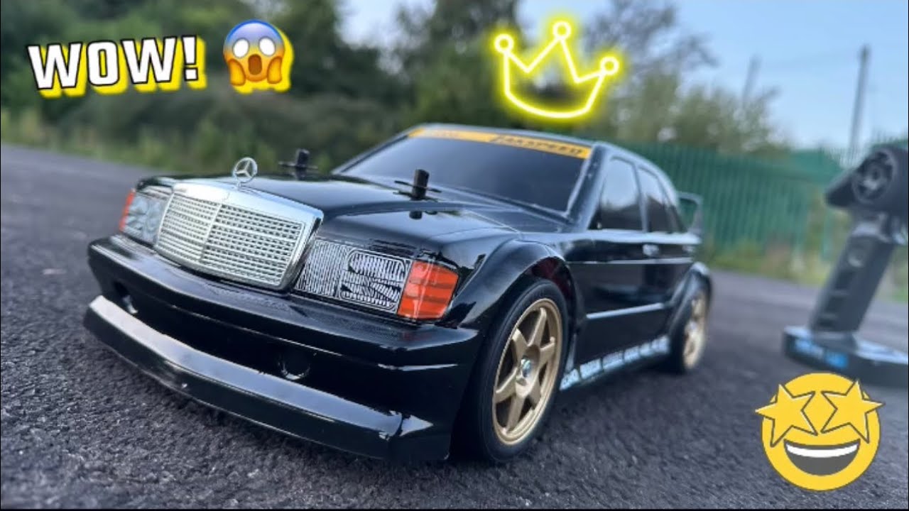 THIS THING RIPS! TTO1 Tamiya Mercedes 190E Cosworth First Drive!