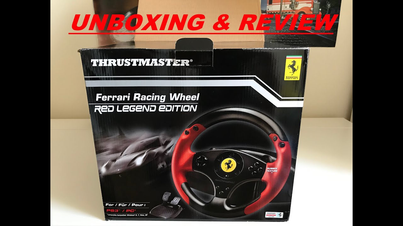 Best Affordable Steering Wheel? Thrustmaster VG Ferrari Racing Wheel Legend Edition Unboxing, Review