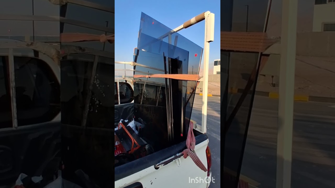 Glass stair work