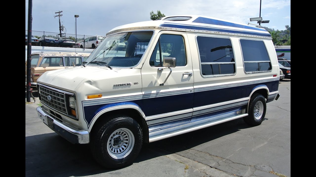 1985 Ford Econoline Van E150 Conversion Youngtimer Export V8 85 High Top