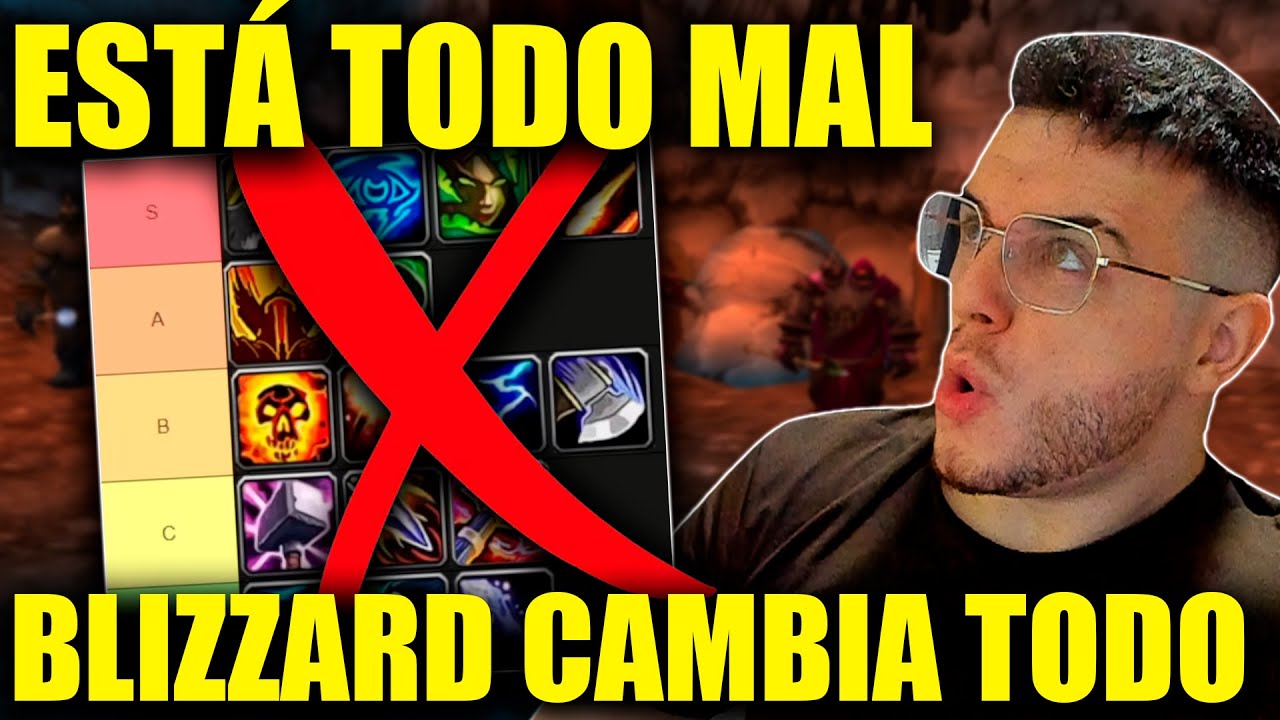 TODAS LAS TIERLIST DE TBC ESTÁN MAL💥BLIZZARD LO HA CAMBIADO TODO CON LOS NERFEOS DE TBC | MUCHAMIEL