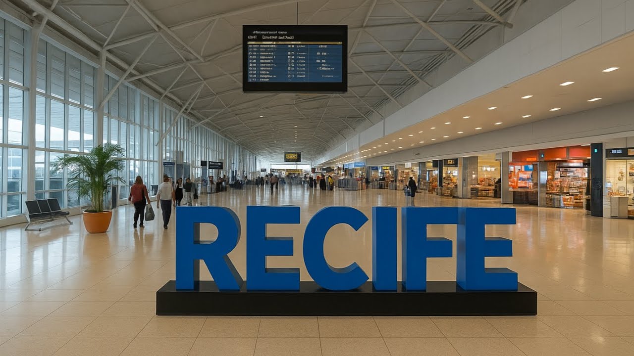 AEROPORTO DE RECIFE POR DENTRO! VEJA COMO EST&Aacute; EM 2025 ✈️