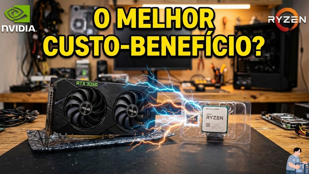 Gamer Intermediário Melhor Custo Benefício Muito Mais Sólido, Focado na Plataforma AMD AM4.