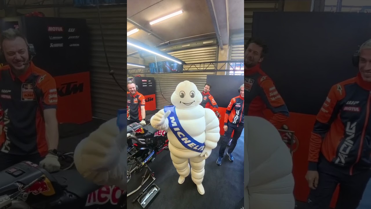 POV: You&rsquo;re in the Red Bull KTM Tech3 garage&hellip; Michelin Motorsport