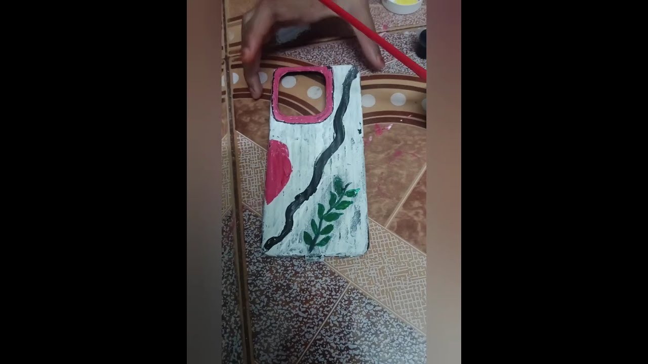 Phone cover leafy 🌿 disign 