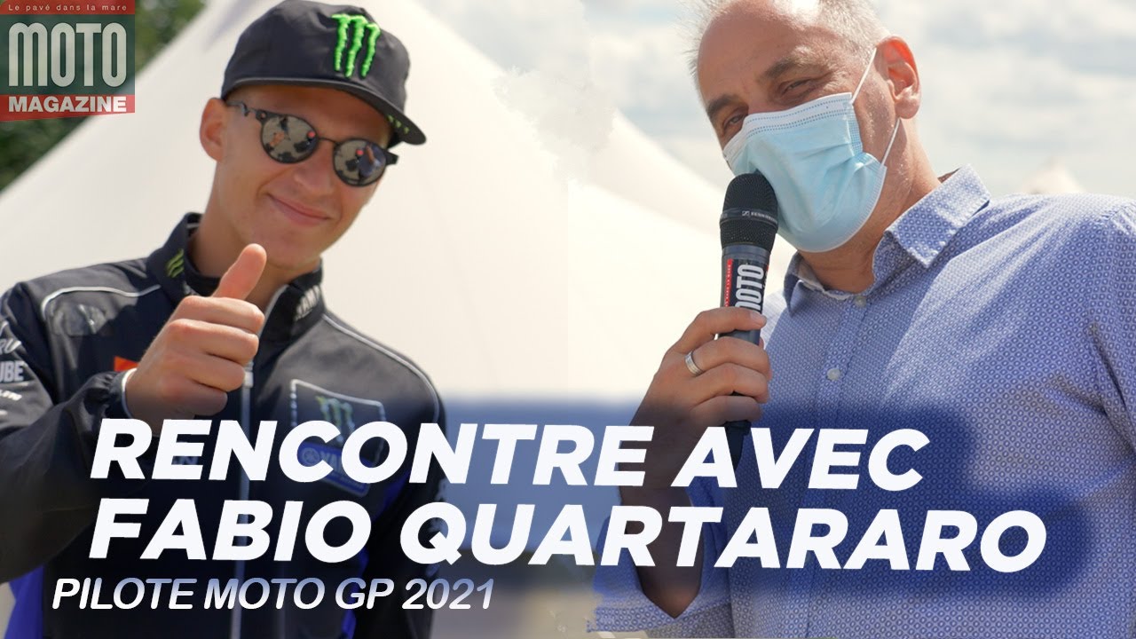 5 minutes avec Fabio Quartararo, pilote MotoGP - Rencontre avec Moto Magazine