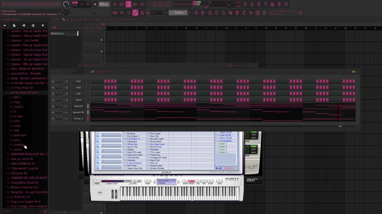 how to make a nettspend/xaviersobased/jerk type beat ☆ raw 10 min cookup/tutorial @plugeelo