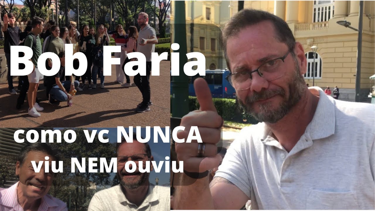Bob Faria, como  VOCE NUNCA  viu NEM ouviu!