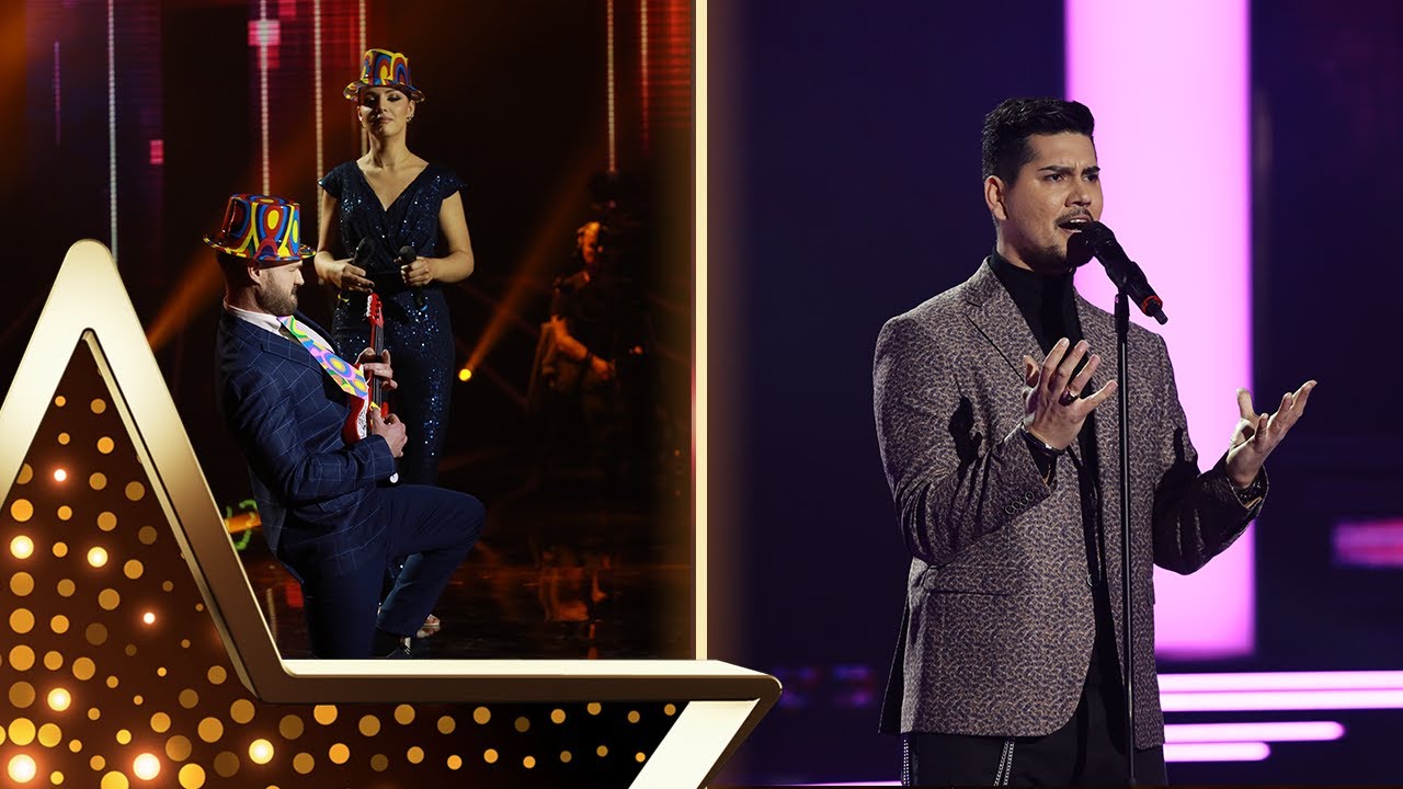 Nejra i Eki Prosic i Jasmin Alievski - Splet pesama - (live) - ZG - 22/23 - 04.03.2023. EM 18