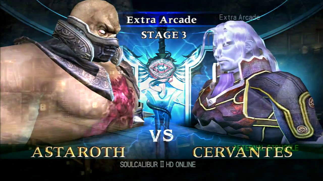 Soul Calibur 2 - Astaroth arcade mode