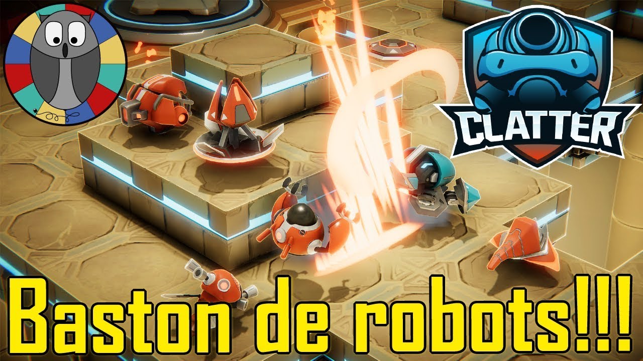 Clatter D&eacute;couverte - Combat de robots au tour par tour ! - Gameplay FR