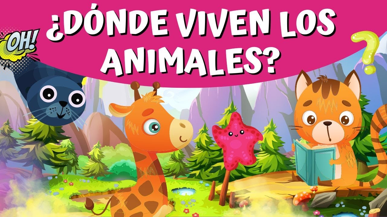 Adivina dónde viven los animales y sus entornos (con sonidos)