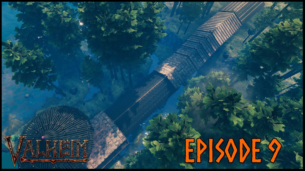 The Longest Longhouse - Valheim Creative Build Stream Ep09