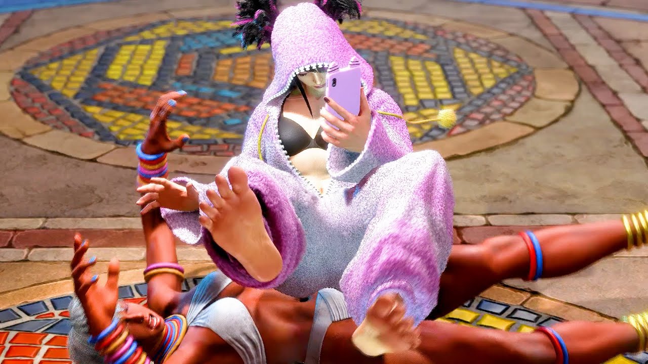 Street Fighter 6 - All Elena Outro Interactions