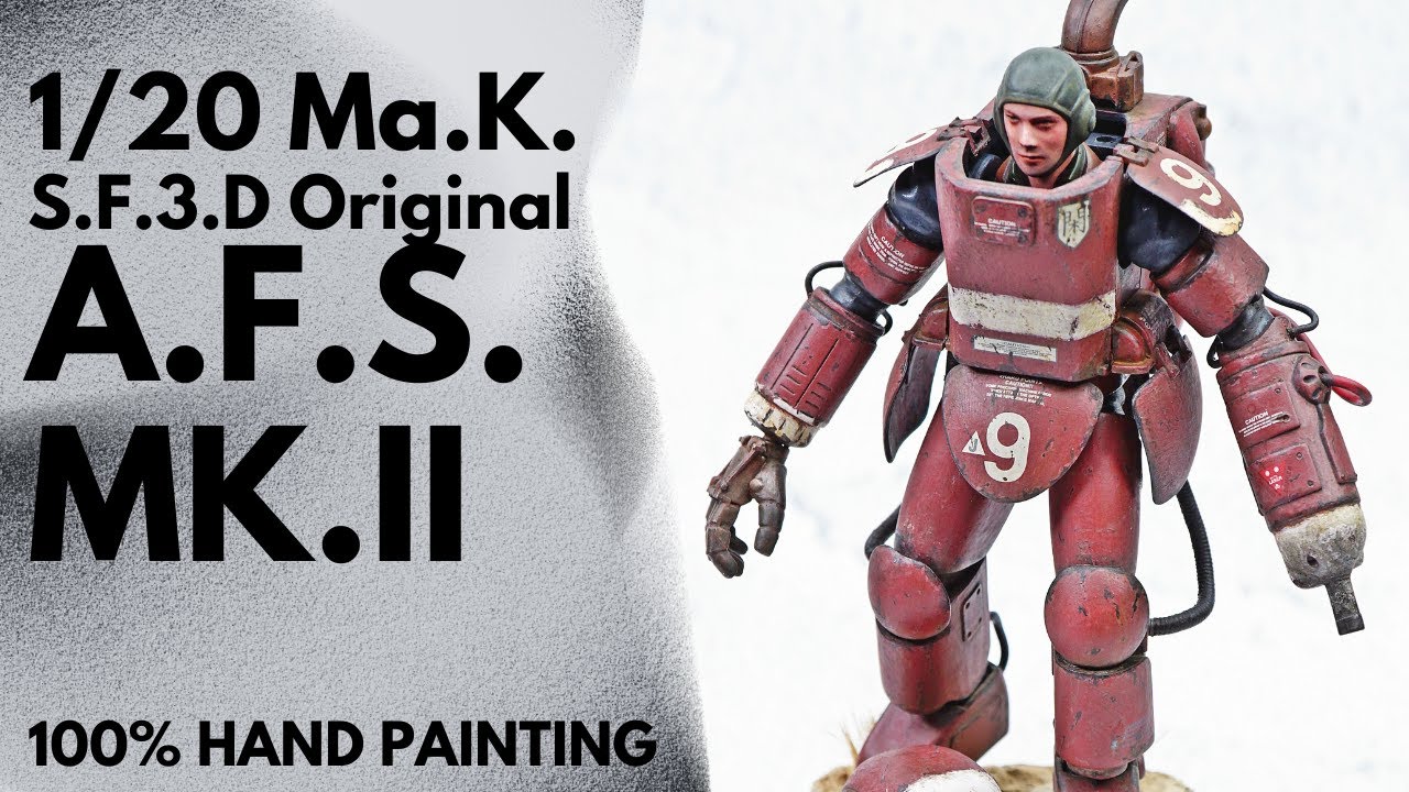 A.F.S. MK.II Hand painting / 마쉬넨 크리거 A.F.S. 마크2 붓도색