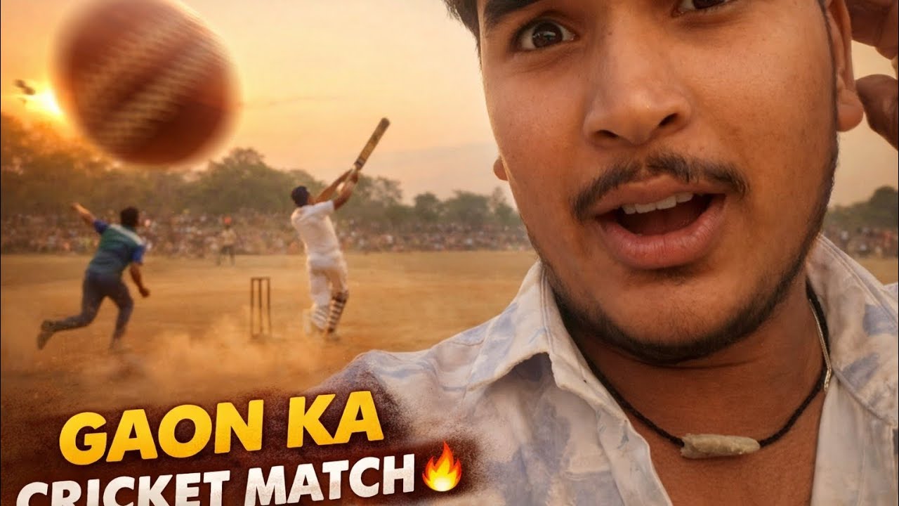 Cricket Match In REGISTAN 😱