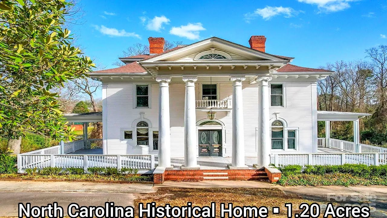 North Carolina Historical Homes For Sale | Camden Hall | Old House Life | NC Real Estate