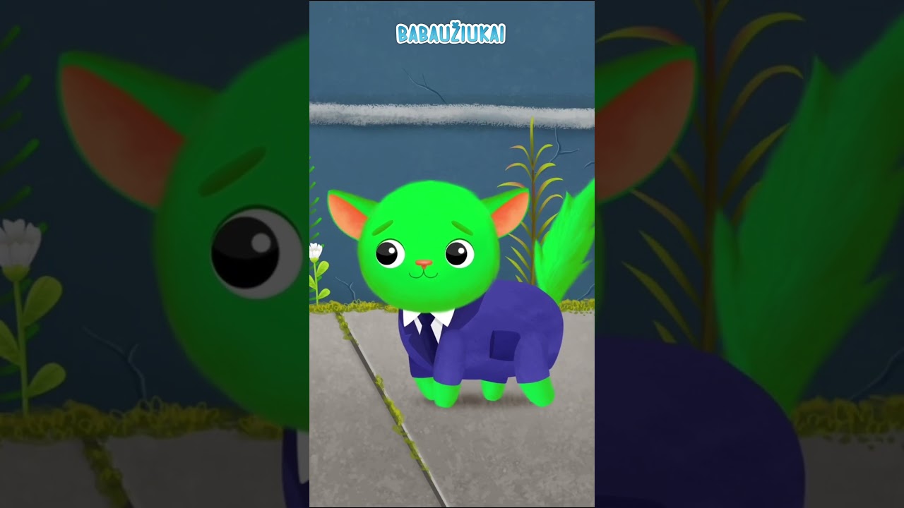 Kuris įvaizdis atrodo geriausiai? 🤩 #babaužiukai #babauziukai #animacija #vaikams #stilius