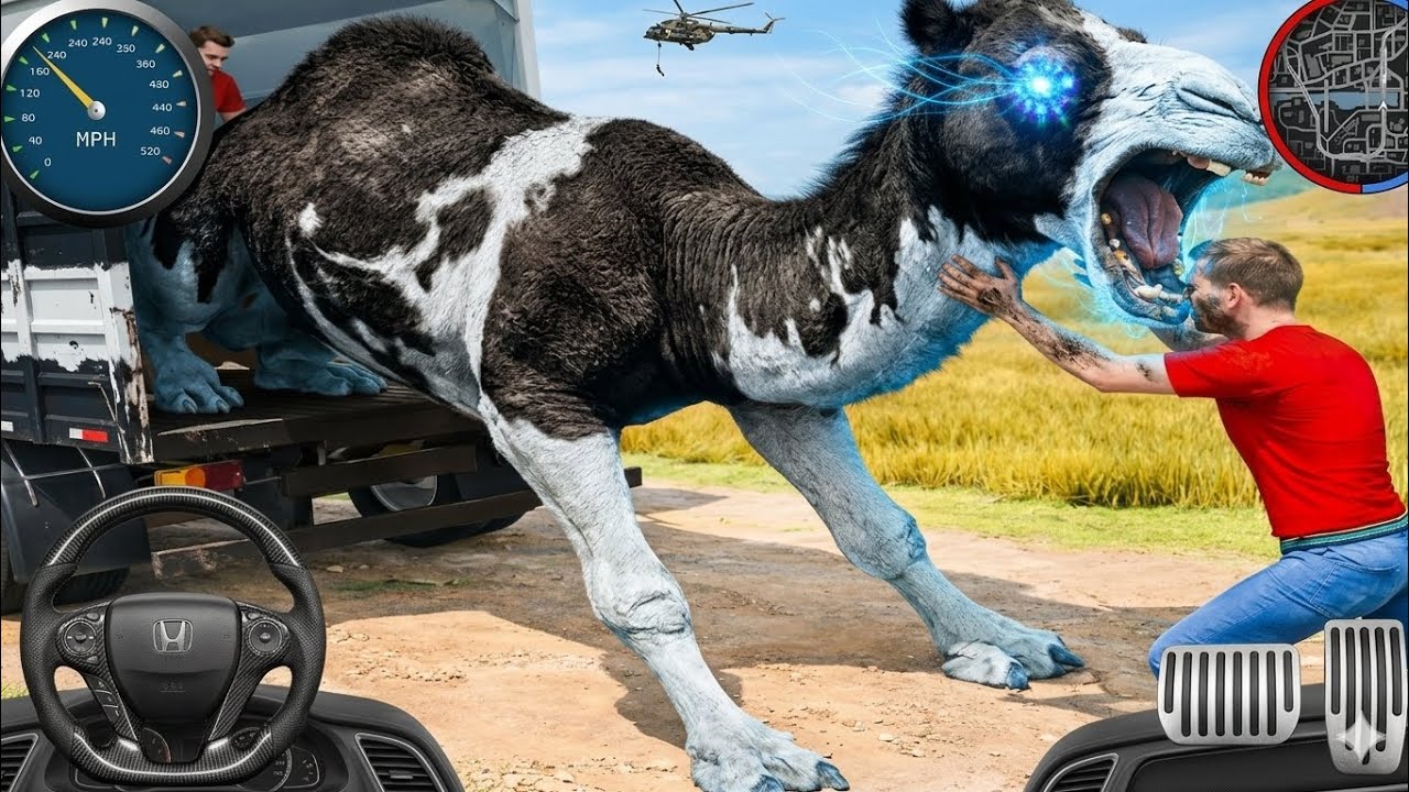 💥Animal Cargo Truck Driving Game 3D - Animal Transport Cargo Truck 2024 - Android Gameplay😱