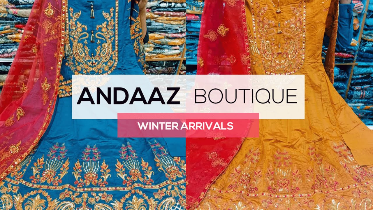 Latest Khadi stuff winter collection l ANDAAZ BOUTIQUE