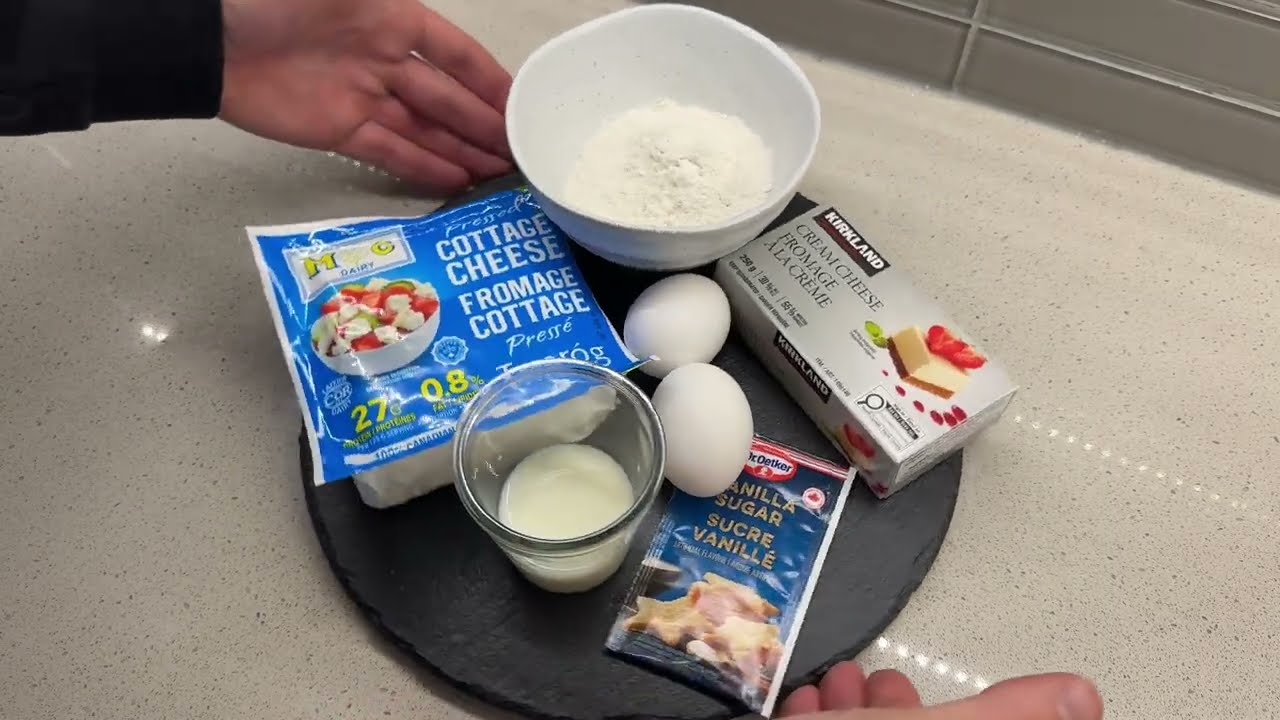 Cottage Cheese Muffins 🧁 easy recipe 