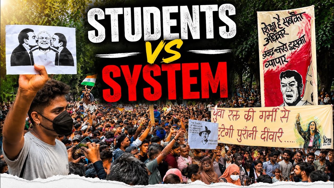 Inside Delhi&rsquo;s Massive Student Protest | Jantar Mantar 2026