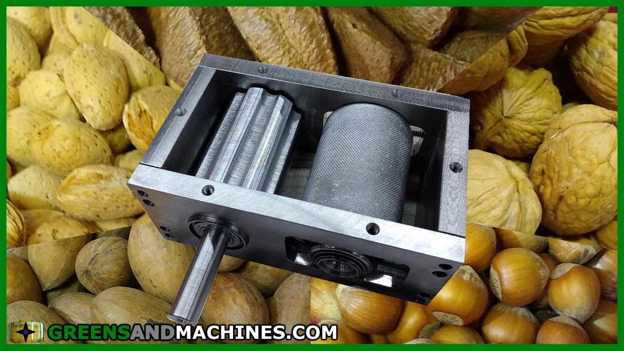 Колка миндаля, пекана, фундука, бразильских и грецких орехов | Grain Mill против всех