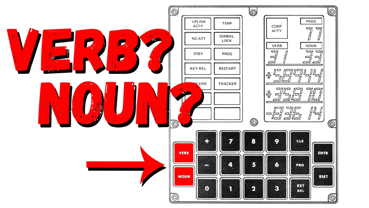 Verbs, Nouns, and the Apollo Guidance Computer
