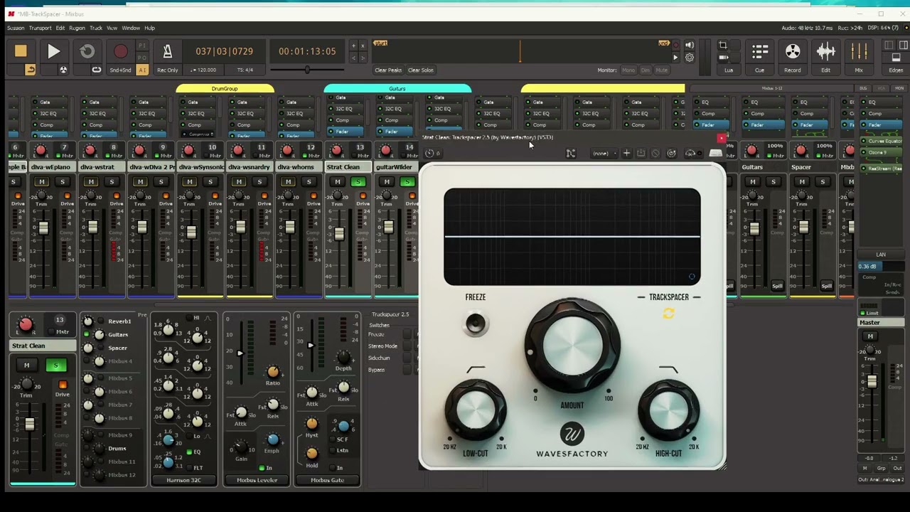 Trackspacer in Mixbus 11 – Sidechain Magic with Doug Kidder’s Guitars