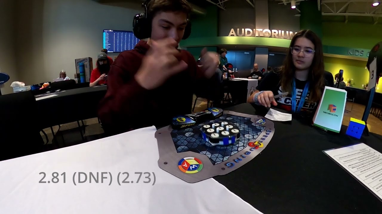 3.06 Clock World Record Average (DISQUALIFIED, MISSCRAMBLE)