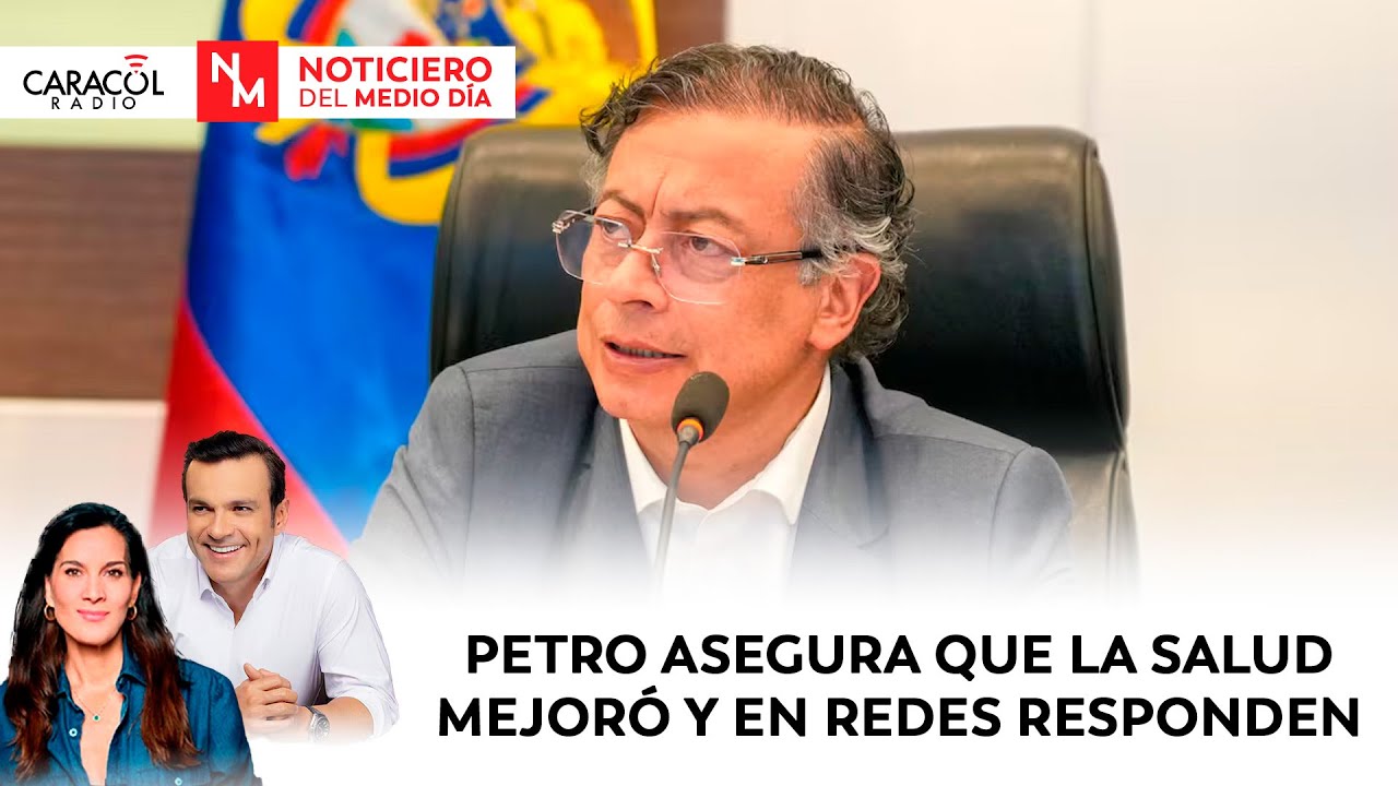 Petro asegura que la salud en Colombia es mejor y las cifras abren pol&eacute;mica | Noticiero del Mediod&iacute;a