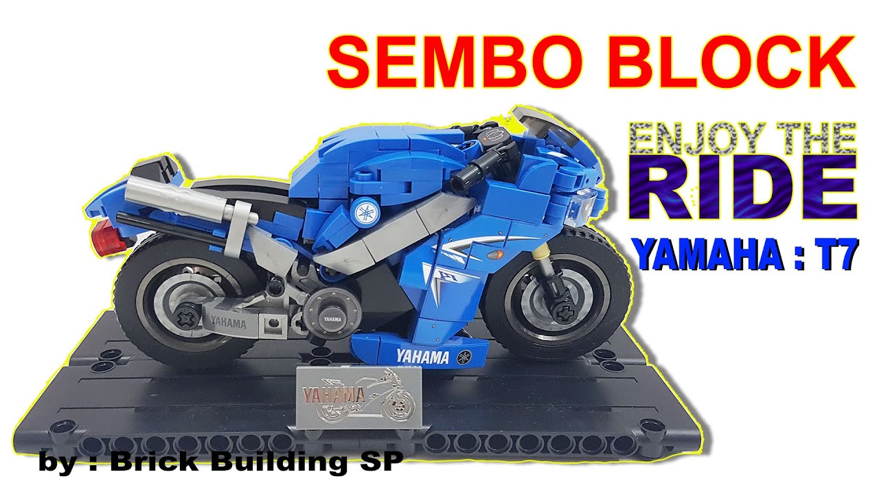 sembo block ENJOY THE RIDE YAMAHA T7  701102