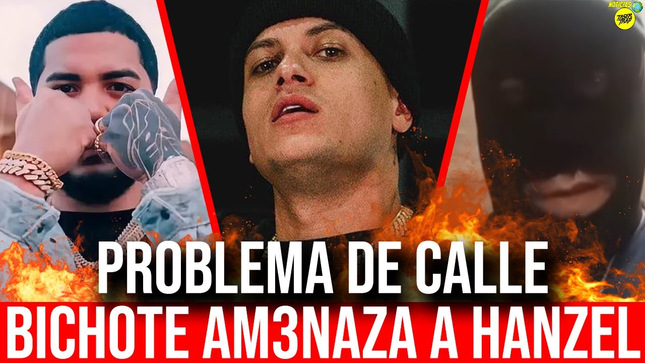 BICHOTE AMENAZA A HANZEL LA H: EL MEGATRON (JEFE DE LOS DIABLOS DE LLORENS) AM3NAZA A HANZEL