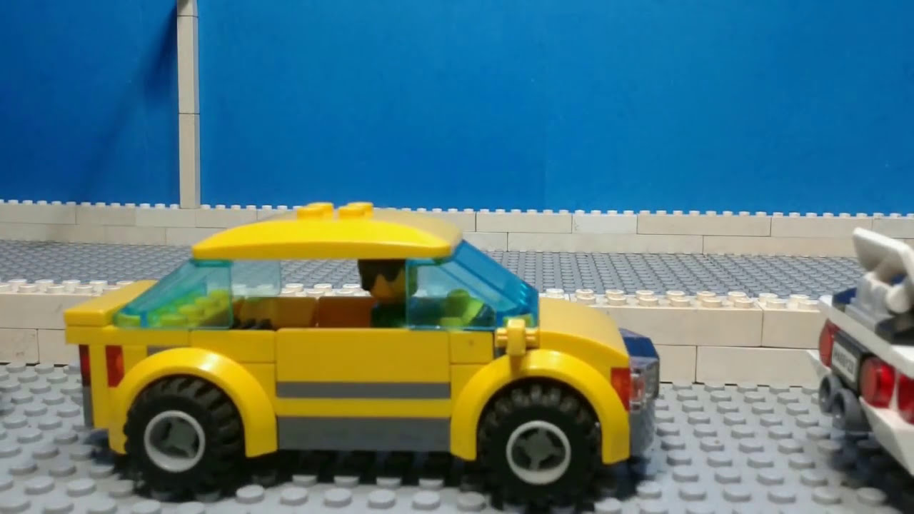 Lego City: Car Accident [Stop Motion Animation]