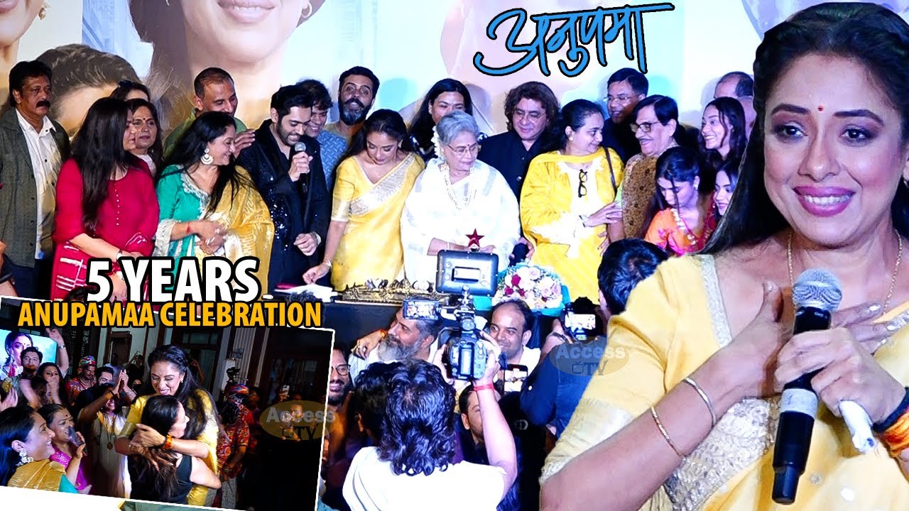 UNCUT | Anupama 5th Anniversary | Celebrating 5 Years Of Anupama | Rupali Ganguly,Gaurav,Adrija