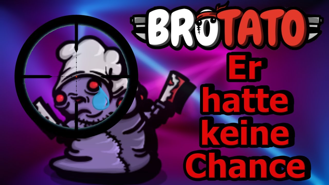 Eine präzise Tötungsmaschine! 100% Krit 260 Reichweite | Jäger Gefahr 5 Brotato