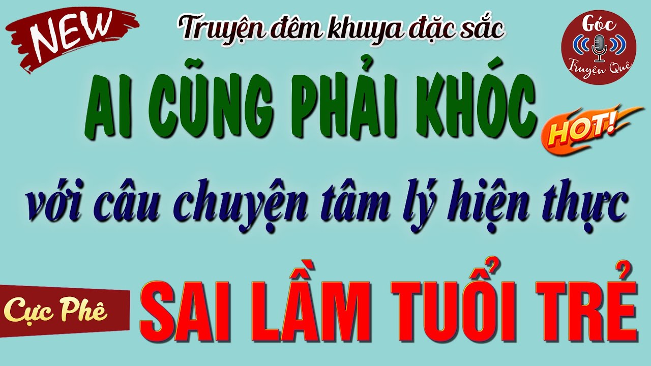 Khóc Đỏ Hoe Đôi Mắt Khi Nghe Câu Truyện: 